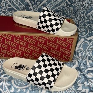 COPY - Vans checkerboard slide on